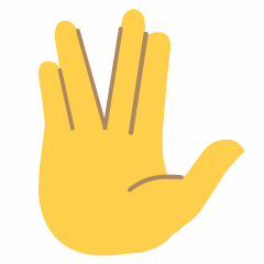 Vulcan Salute, the design in this release