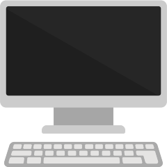 desktop computer as rendered by Skype