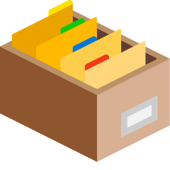 card file box as rendered by Skype