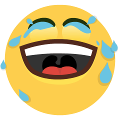 Face with Tears of Joy, the design in this release
