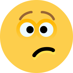 faccina confusa as rendered by Skype