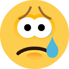 Crying Face as drawn by Skype in 1.2