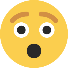 faccina sorpresa as rendered by Skype