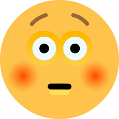 visage qui rougit as rendered by Skype