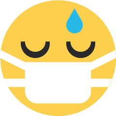 Face with Medical Mask, the design in this release