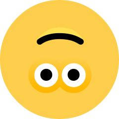 faccina sottosopra as rendered by Skype