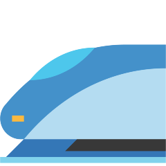 high-speed train as rendered by Skype