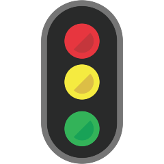 vertical traffic light as rendered by Skype