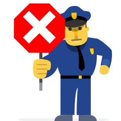 stop sign as rendered by Skype