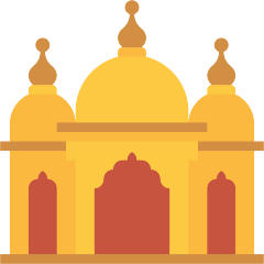 hindu temple as rendered by Skype