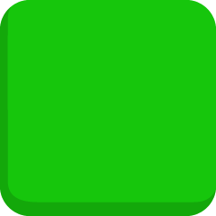 green square as rendered by Skype