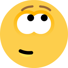 생각하는 얼굴 as rendered by Skype
