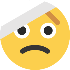 Gesicht Mit Kopfverband as drawn by Skype in 1.2