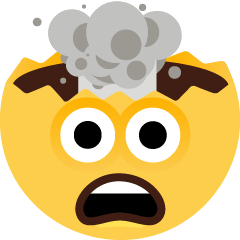 exploding head as rendered by Skype