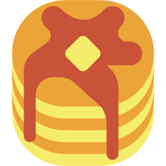 pancakes as rendered by Skype