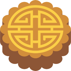 moon cake as rendered by Skype