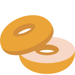 bagel as rendered by Skype