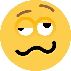 Woozy Face as drawn by Skype in 1.2