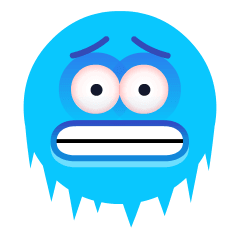 cara con frío as rendered by Skype