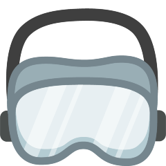نظارة واقية as rendered by Skype