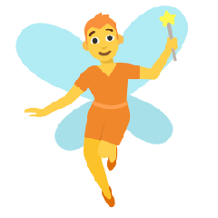 fairy as rendered by Skype