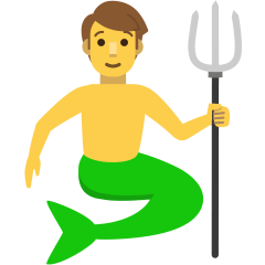 merman as rendered by Skype