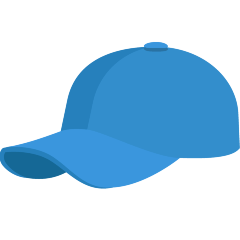 cappello con visiera as rendered by Skype