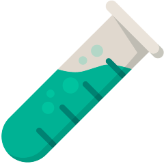 test tube as rendered by Skype