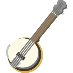 Banjo as rendered by Skype