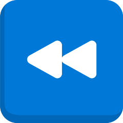 Fast Reverse Button as drawn by Skype in 1.2