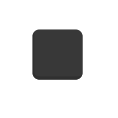 black medium square as rendered by Skype