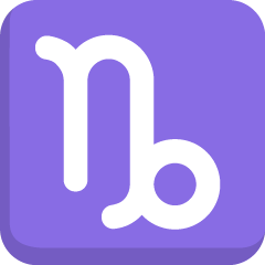 Segno zodiacale del Capricorno as rendered by Skype