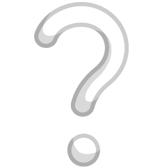 white question mark as rendered by Skype
