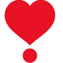 Heart Exclamation, the design in this release