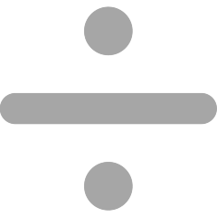 Divide as drawn by Skype in 1.2