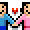 Couple with Heart, the design in this release