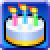 Birthday Cake, the previous design