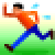 Person Running, the design in this release