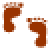 Footprints, the design in this release