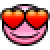 Smiling Face with Heart-Eyes, the design in this release