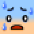 Anxious Face with Sweat, the design in this release