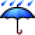 Umbrella with Rain Drops, the previous design