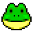 Frog as drawn by SoftBank in 2008
