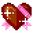 Heart with Ribbon as drawn by SoftBank in 2008