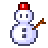 Snowman Without Snow, the design in this release