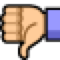 Thumbs Down as drawn by SoftBank in 2010