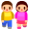 Woman and Man Holding Hands, the design in this release