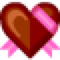 Heart with Ribbon as drawn by SoftBank in 2010