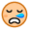 Sleepy Face as drawn by SoftBank in 2010