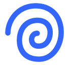 渦巻き as rendered by SoftBank
